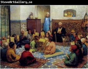 unknow artist Arab or Arabic people and life. Orientalism oil paintings 174